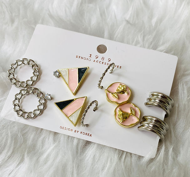 Set Of 6 Daily Wear Earrings StyleAsh