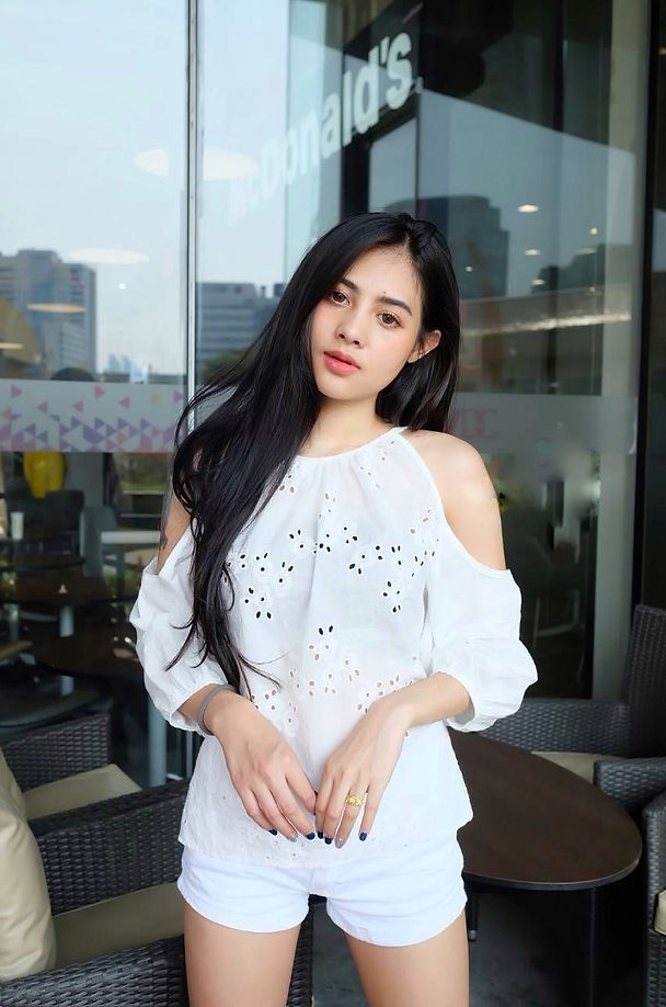 White Boho Cold Shoulder Eyelet Cotton Top StyleAsh