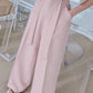 Pastel Shades Linen Look Tie Pants