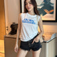 Oh Summer Sleeveless Tee With Low Waist Denim Hot Pants