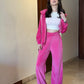 Fashion Doll Pink Tracksuit