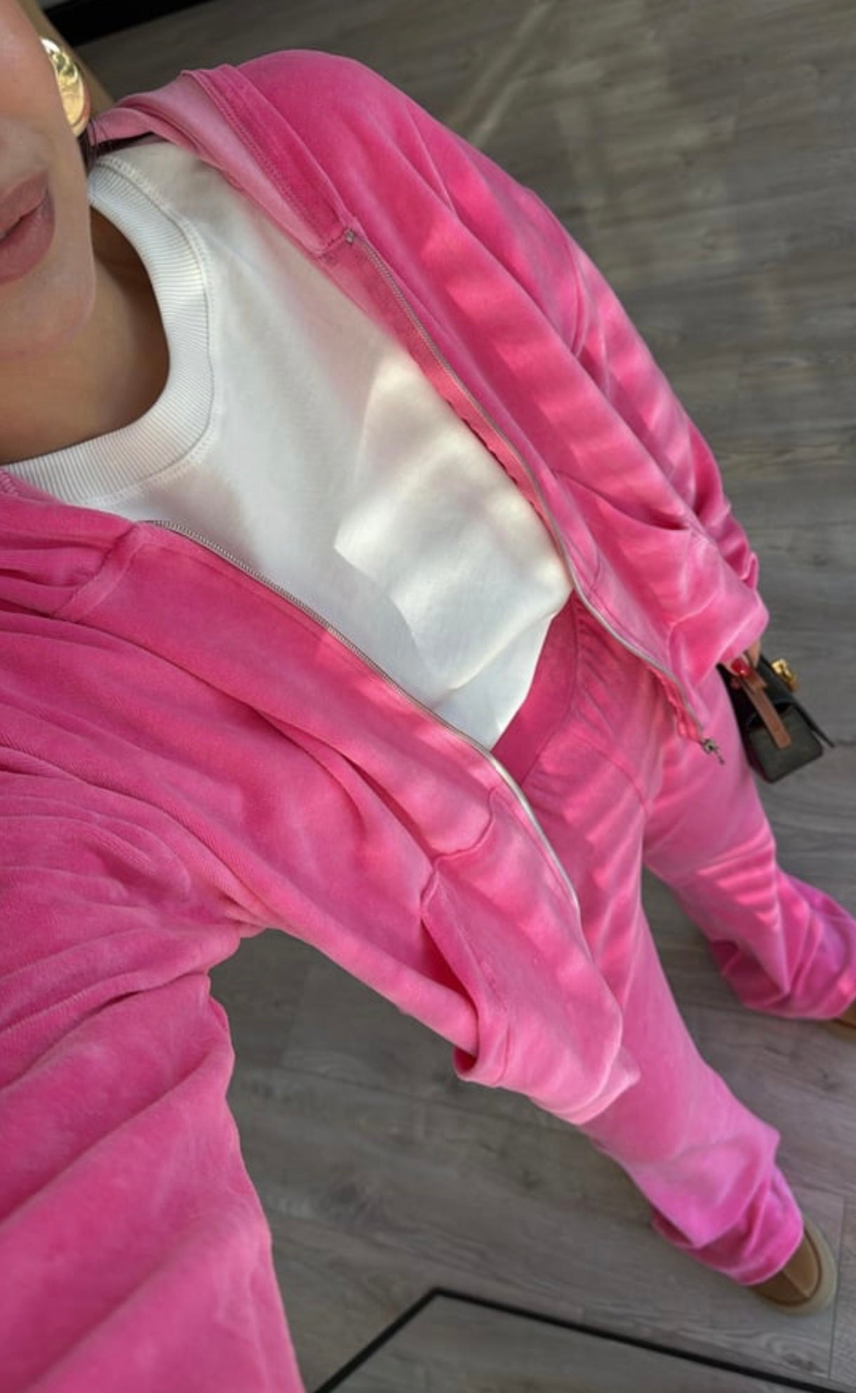 Fashion Doll Pink Tracksuit