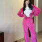 Fashion Doll Pink Tracksuit