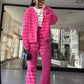 Fashion Doll Pink Tracksuit