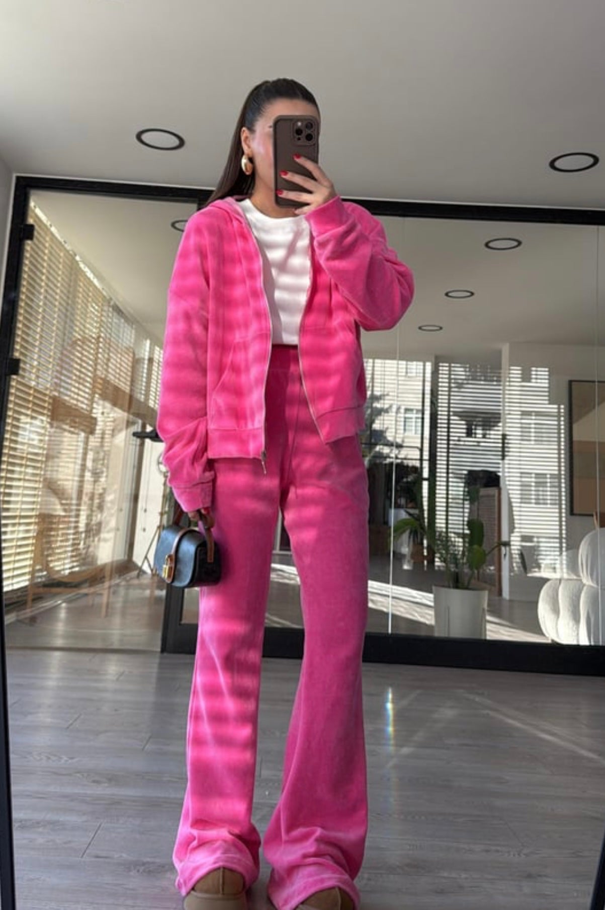 Fashion Doll Pink Tracksuit