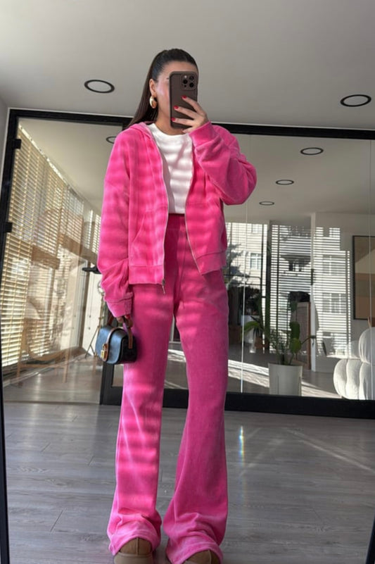 Fashion Doll Pink Tracksuit