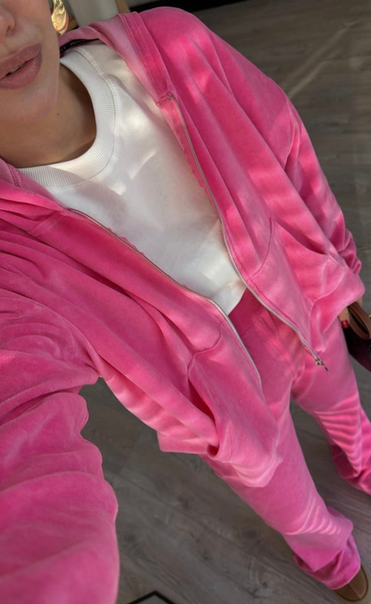 Fashion Doll Pink Tracksuit