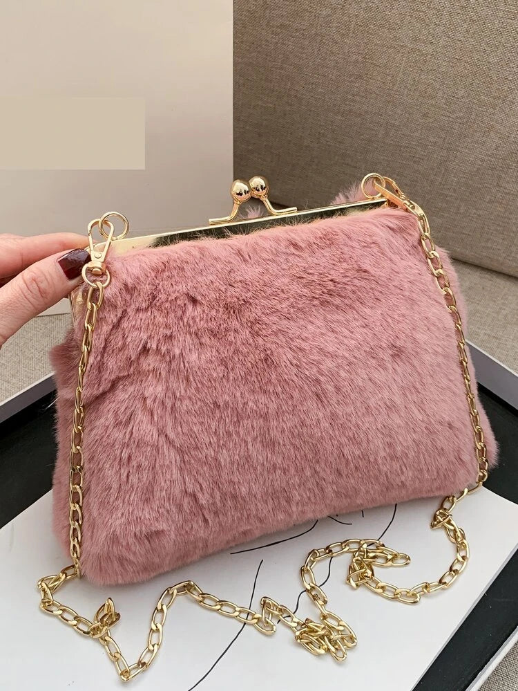 Fluffy clutch online