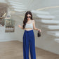 Tie Around High Waist Pants