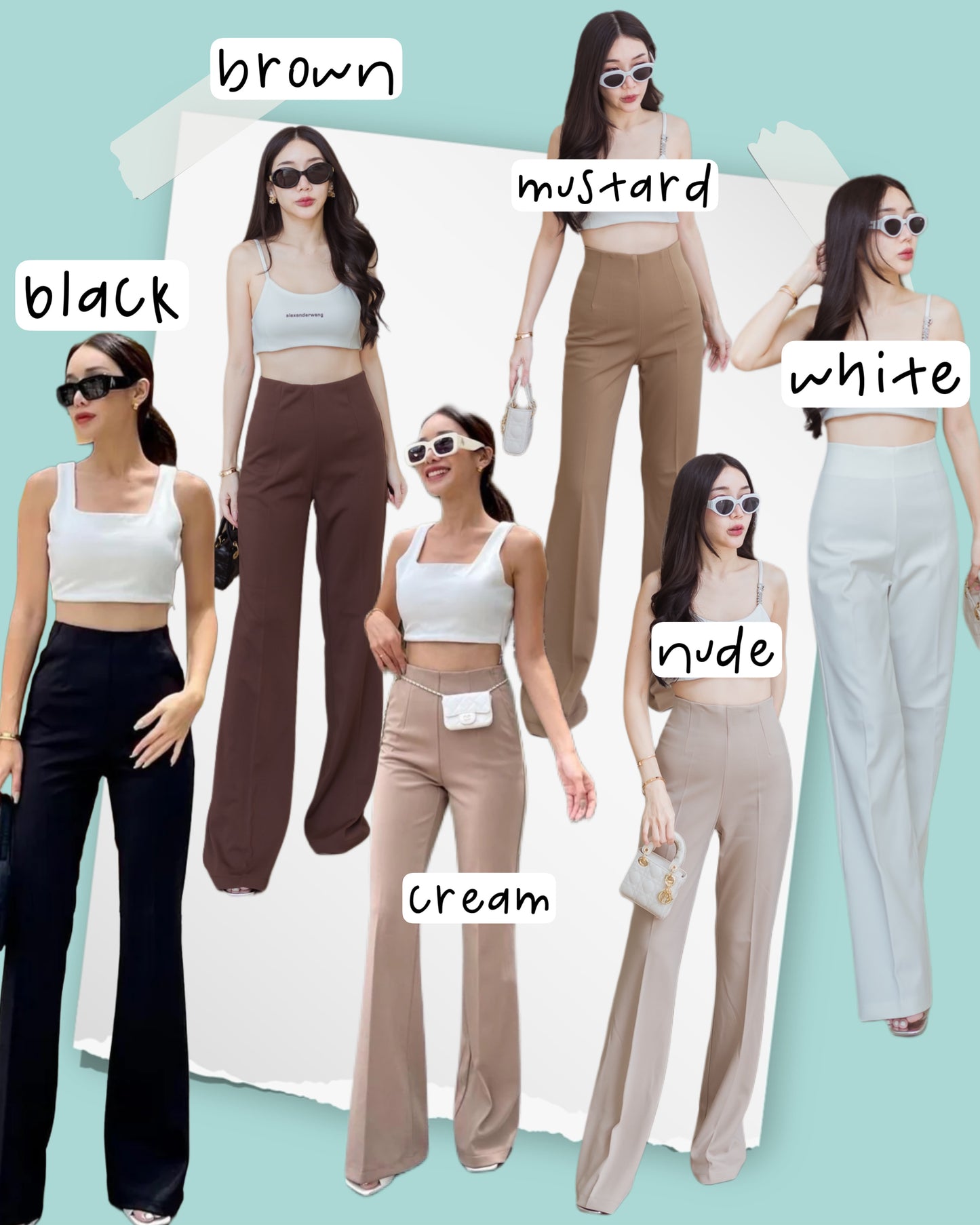 Neutral Stretch Pants