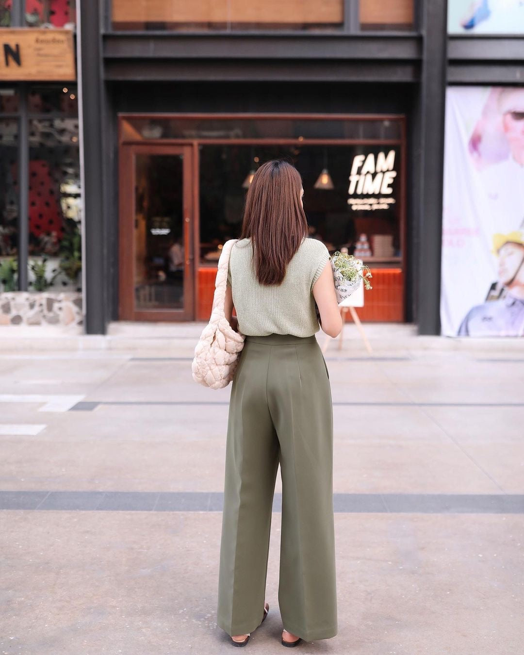 Color Pop Straight Leg Pants