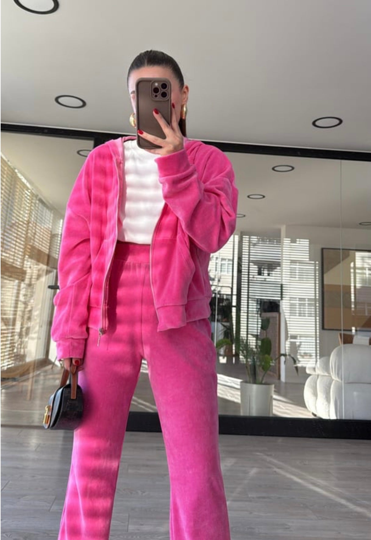 Fashion Doll Pink Tracksuit