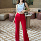 Wider Bottom High Waist Pants