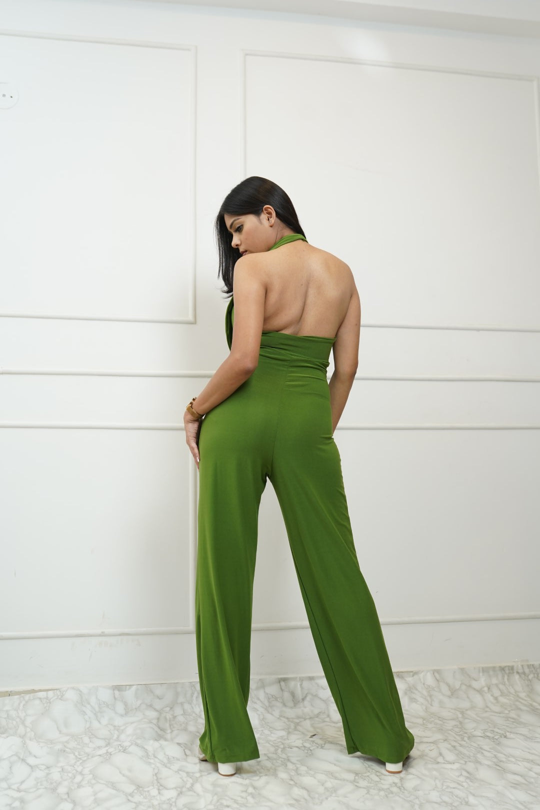 Backless hot sale jump suit