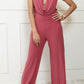 Padded Backless Jumpsuit