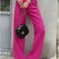 High Waist Wide Leg Pants